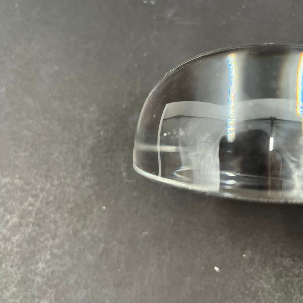Punch Studio Crystal Paperweight "J" Initial Made in France - Picture 7 of 7
